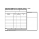Személygépkocsi menetlevél 100 lapos A5 -D.gépj.36. -  Business Form