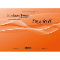 Fuvarlevél 50x3pld A4 fekvő -D.gépj.17/V- Díjszámítás részletezővel