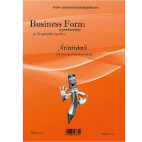 Átírótömb A/4 50x3 francia kockás -  Business Form